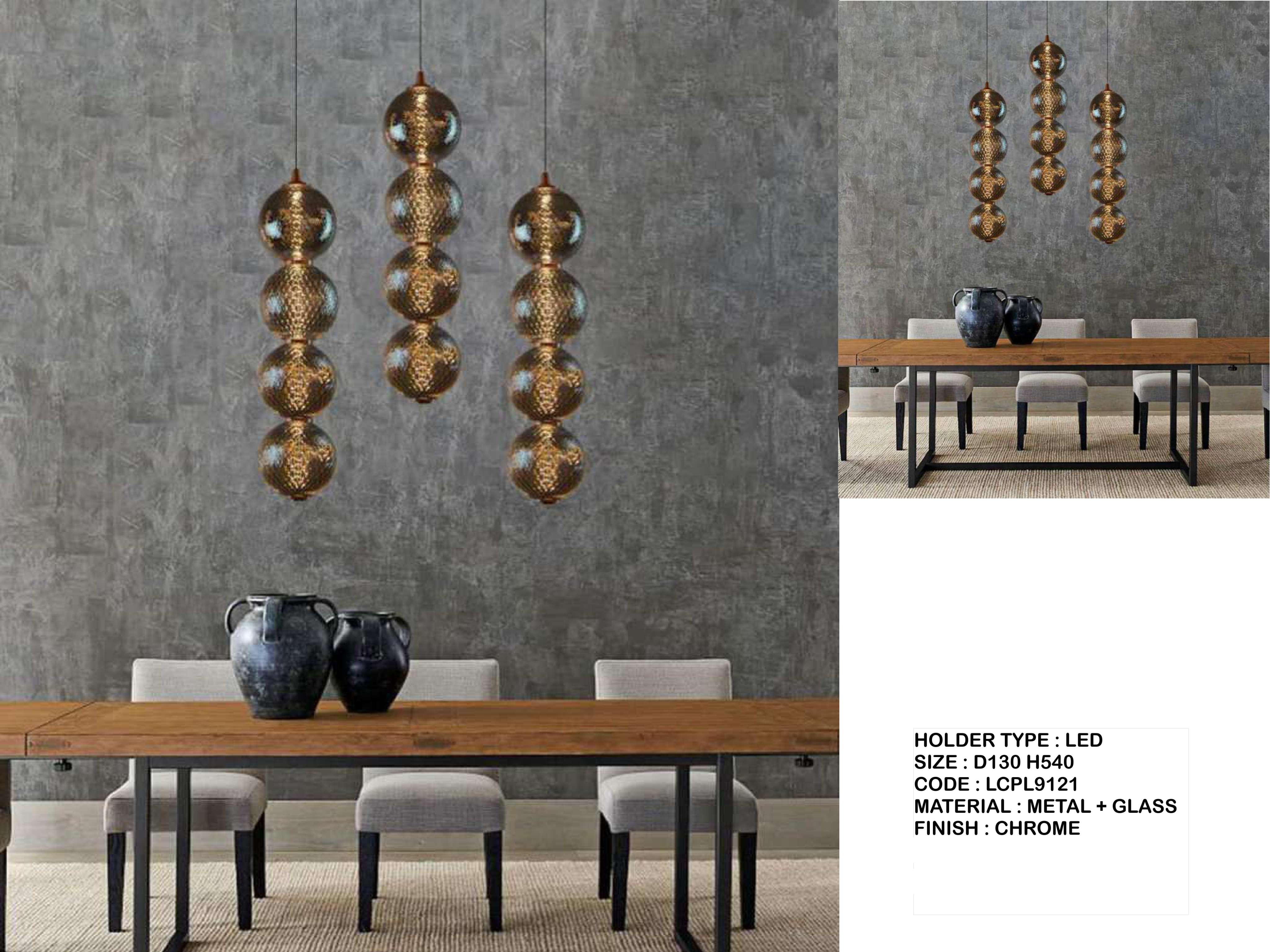 Beyond Lights - Glass Ball Pendant- LCHL